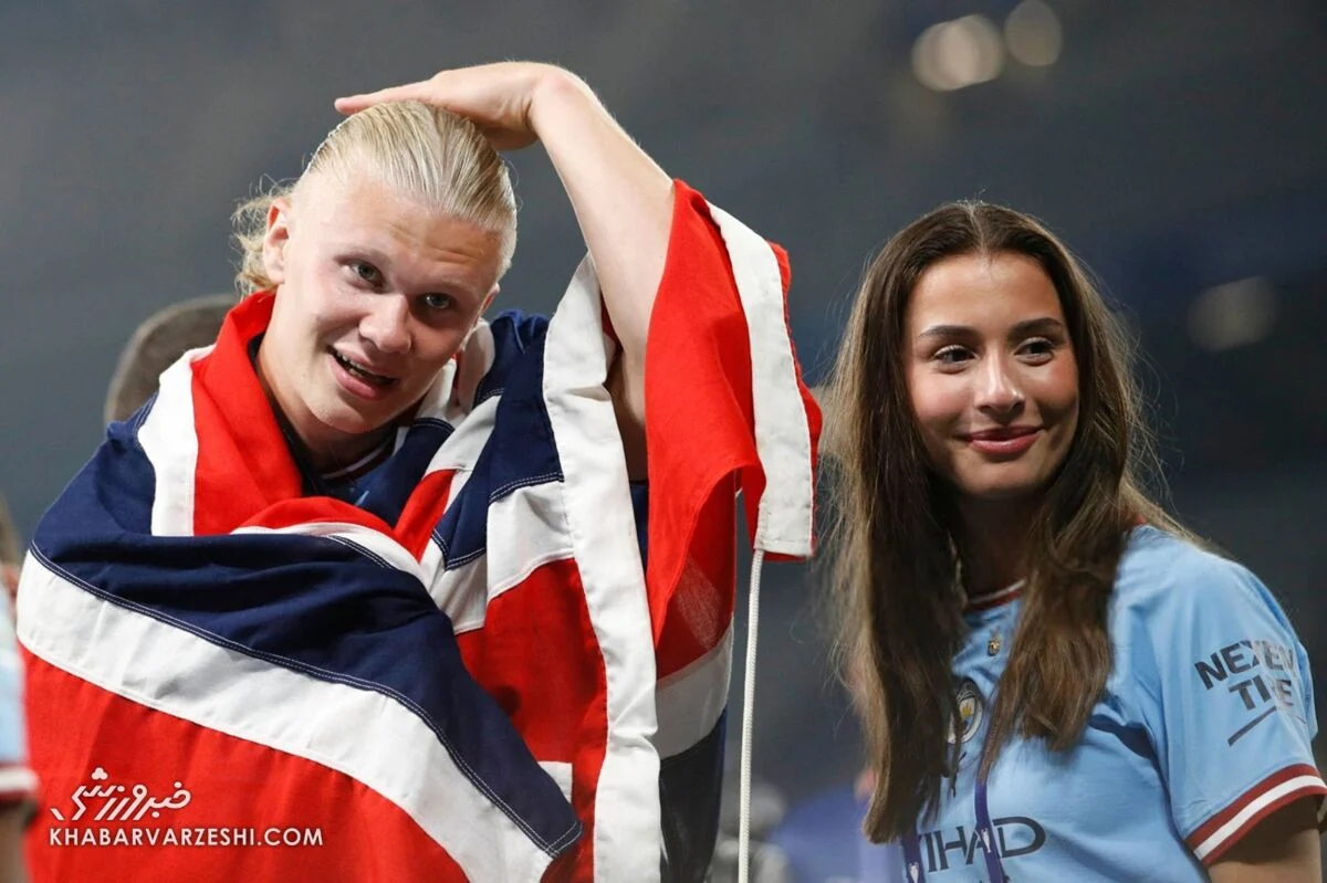 خبر ورزشی| جزئیات زندگی خصوصی هالند: نامزدم از فوتبال دیدن من حسابی کلافه شده! ارلینگ هالند و ایزابل یوهانسن