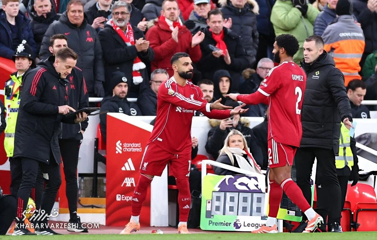 محمد صلاح سومین پادشاه لیگ برتر/ تاریخسازی ستاره مصری با سبقت از مهاجم افسانهای +عکس محمد صلاح