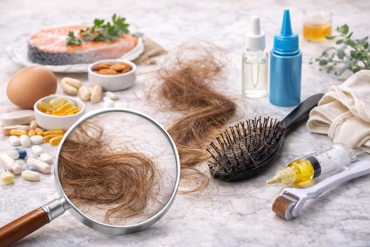 راهکارهای مؤثر برای درمان ریزش مو