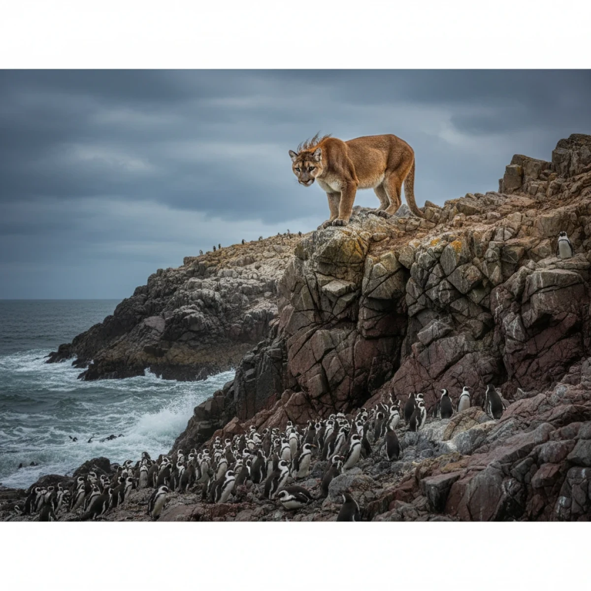 پوماها وارد قلمرو پنگوئنها شدند؛ اما همهچیز مطابق انتظار نیست پوماها وارد قلمرو پنگوئنها شدند؛ اما همهچیز مطابق انتظار نیست