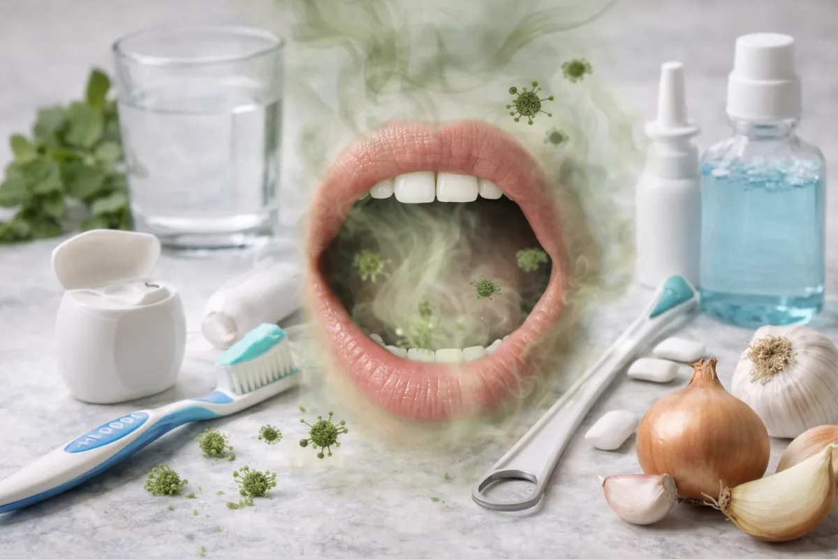 ۷ علت اصلی بوی بد دهان + راه‌حل فوری