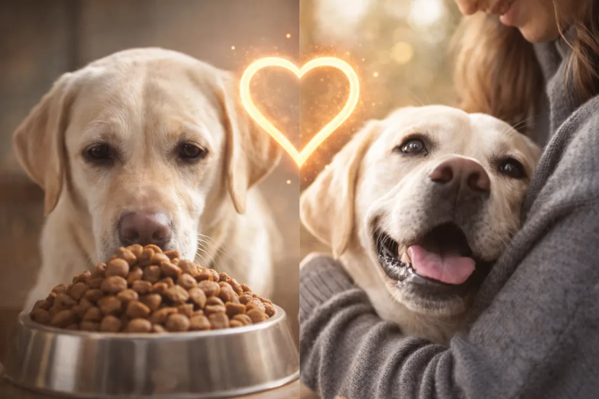 سگ‌ها صاحبشان را بیشتر از غذا دوست دارند