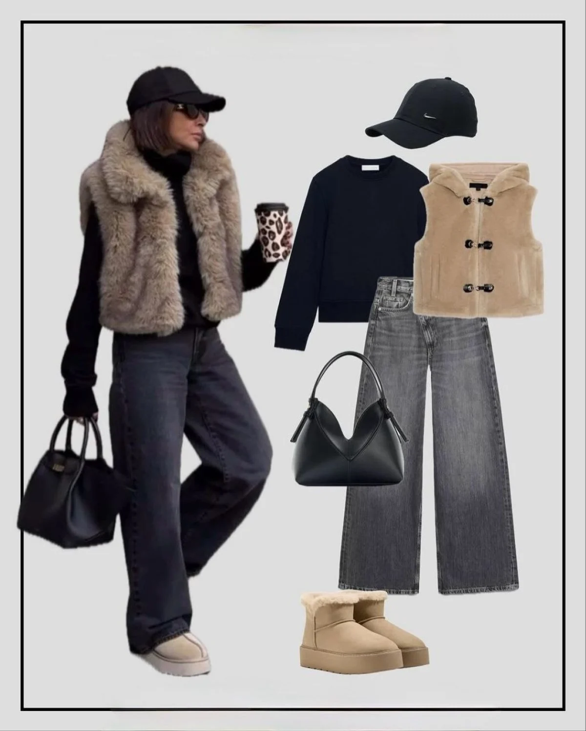 ایده‌های استایل الگانت و کژوال با کت خز ترند ۲۰۲۶