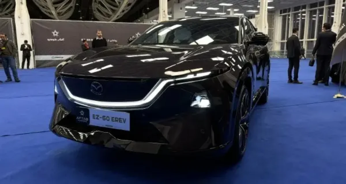 کراس اوور هیبریدی مزدا EZ-60 آفتاب خودرو؛ مهمان مدرن ژاپنی در بازار ایران