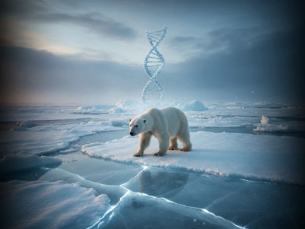 کشف حیرت‌انگیز: خرس‌های قطبی در حال بازنویسی ژنوم خود هستند