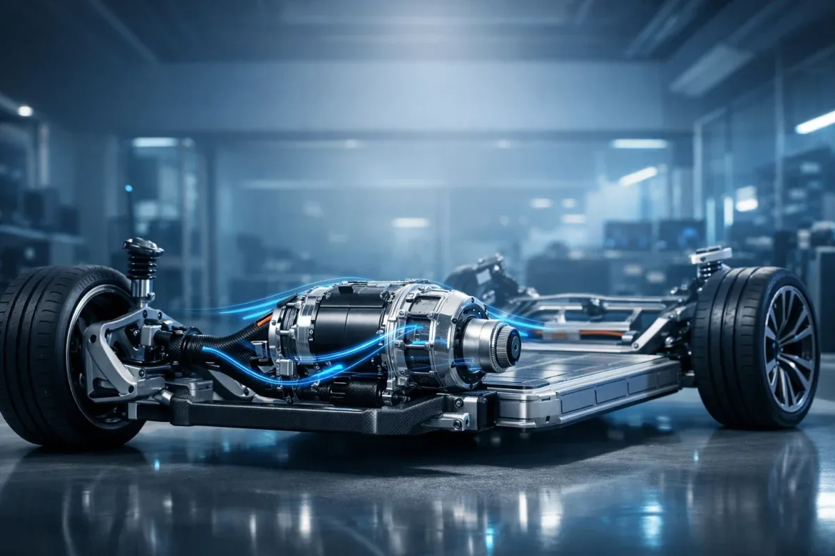 اختراع موتور جدید EV؛ کاهش ۴۵۰ کیلو وزن خودروهای برقی