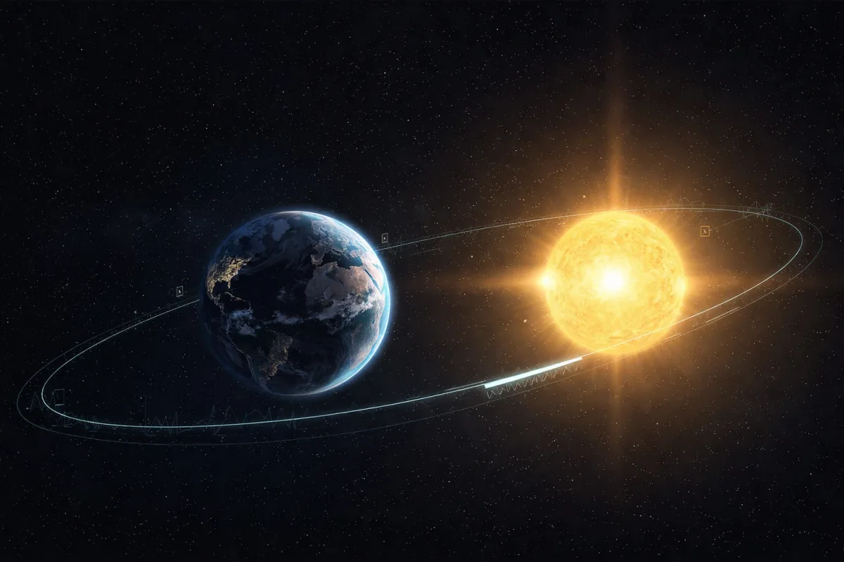 چرا زمین در زمستان به خورشید نزدیک‌تر است؟ راز جالب حضیض زمینی