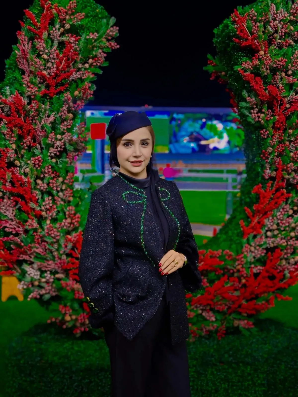 تیپ متفاوت شبنم قلی‌خانی در یکی از لوکس‌ترین رویدادهای دبی