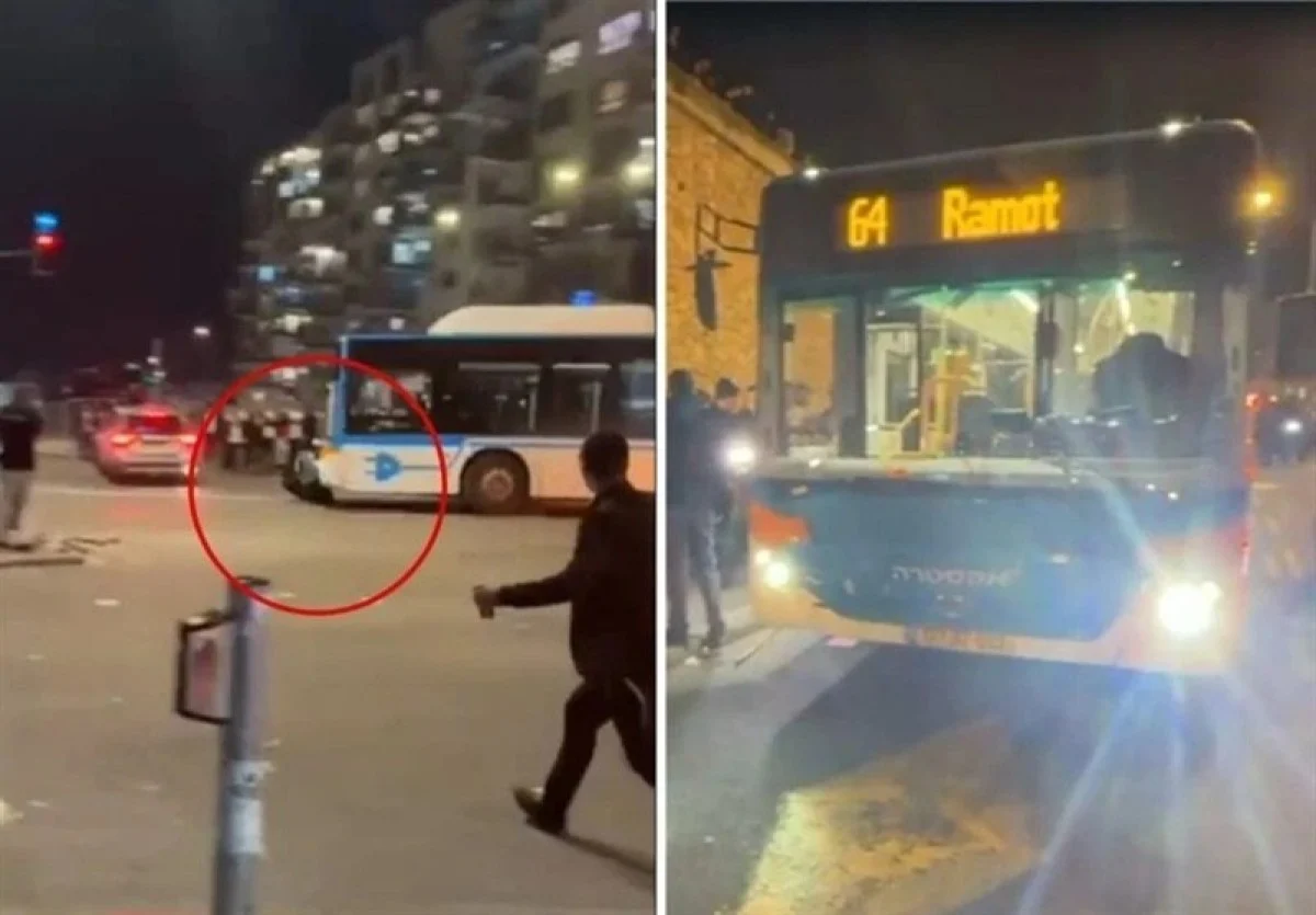 حادثه مرگبار در قدس؛ زیرگرفتن معترضان صهیونیست با اتوبوس حادثه مرگبار در قدس؛ زیرگرفتن معترضان صهیونیست با اتوبوس