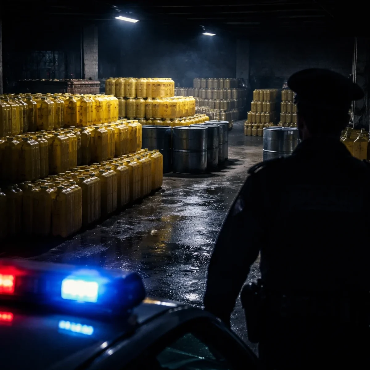 ضربه پلیس به احتکارچیان؛ ۱۵ تن روغن خوراکی در ورامین کشف شد