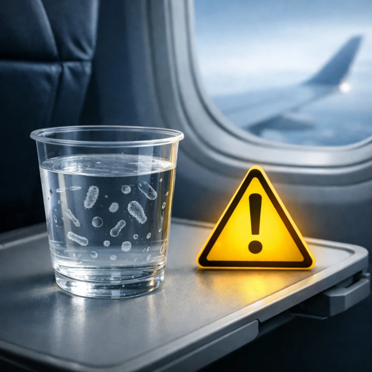 نوشیدن آب در هواپیما خطرناک است؟ نتایج یک بررسی جنجالی