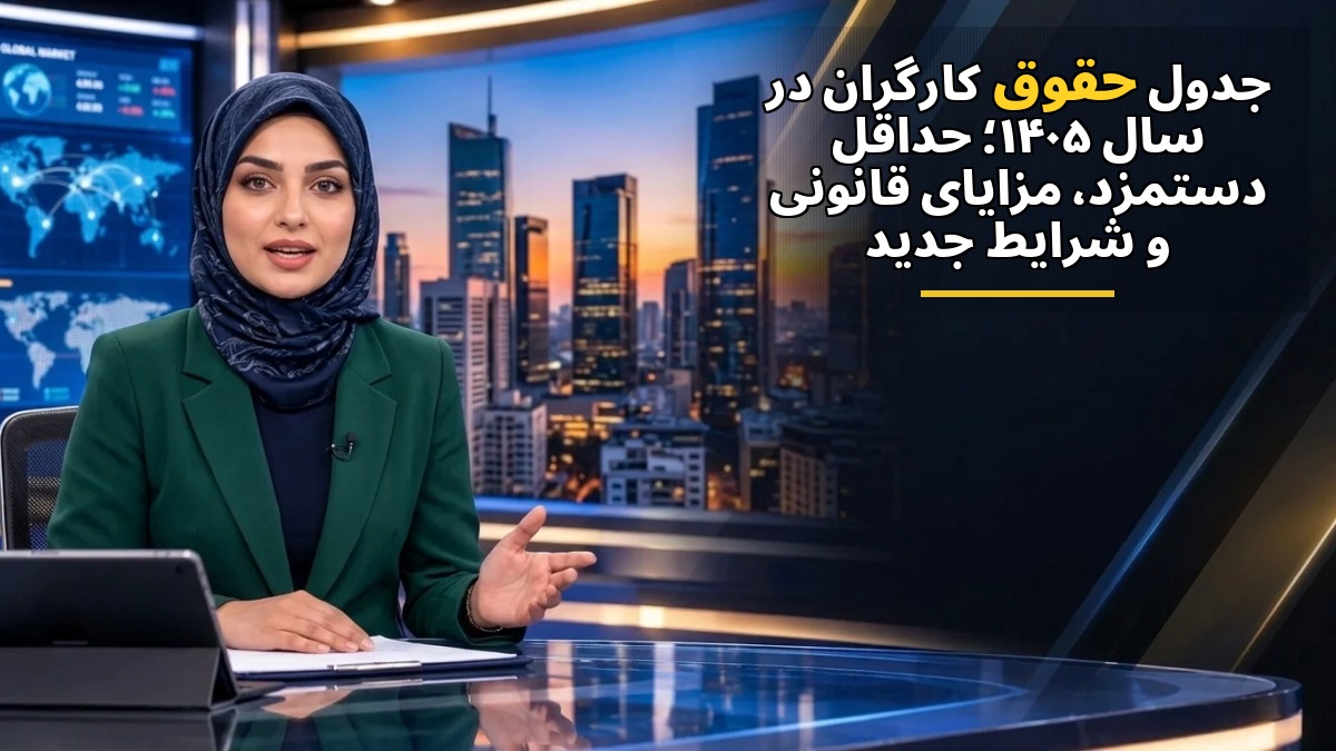 جدول حقوق کارگران در سال ۱۴۰۵؛ حداقل دستمزد، مزایای قانونی و شرایط جدید